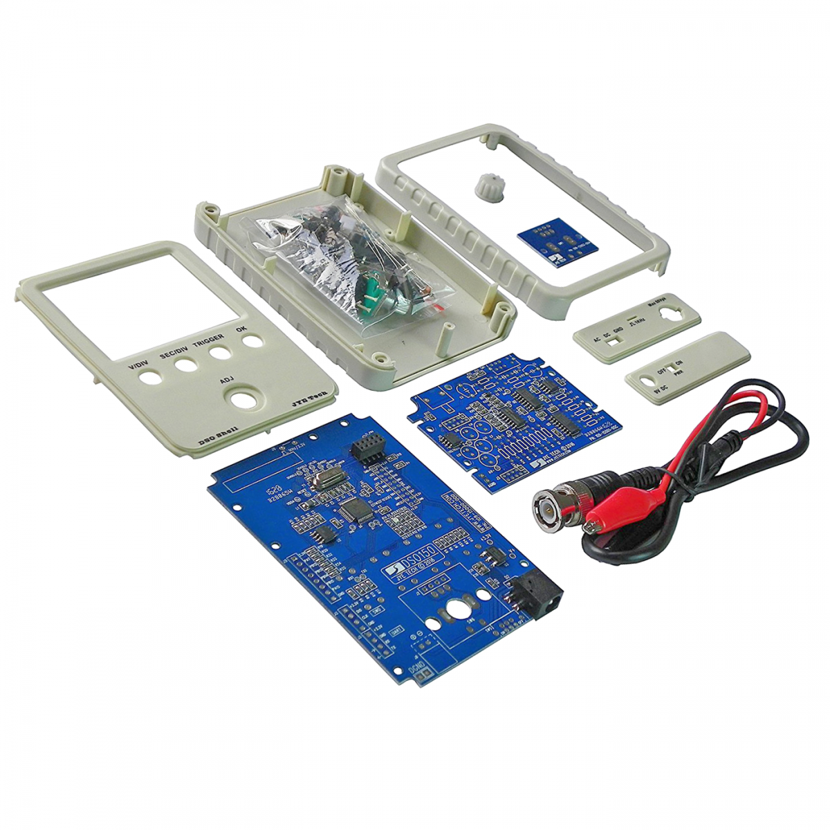 Nooelec JYETech 'DSO Shell' Oscilloscope Kit DSO150 (15001K) Oscilloscopes Test Equipment
