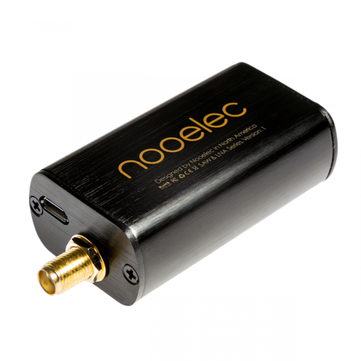 Nooelec - 1550MHz Active Inmarsat Antenna Bundle - Includes