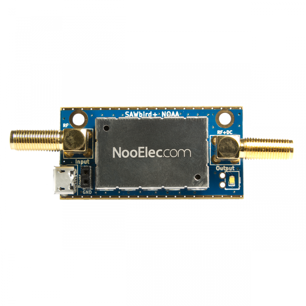 Nooelec SAWbird+ NOAA Barebones - Premium SAW Filter & Cascaded Ultra-Low  Noise LNA Module for NOAA Applications. 137MHz Center Frequency