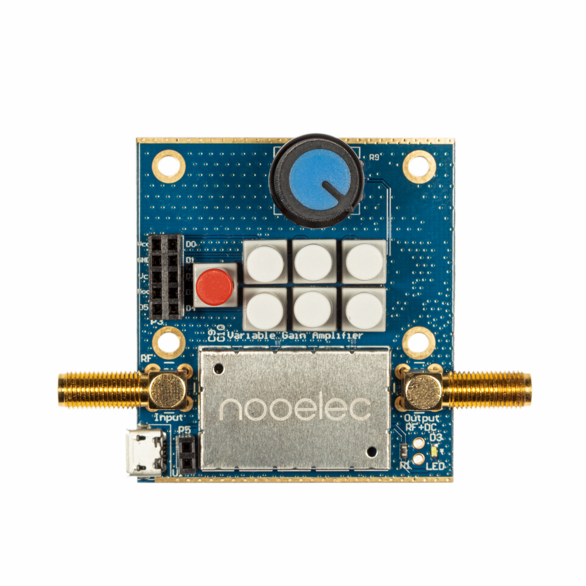 Nooelec VeGA Barebones Ultra LowNoise Variable Gain Amplifier (VGA