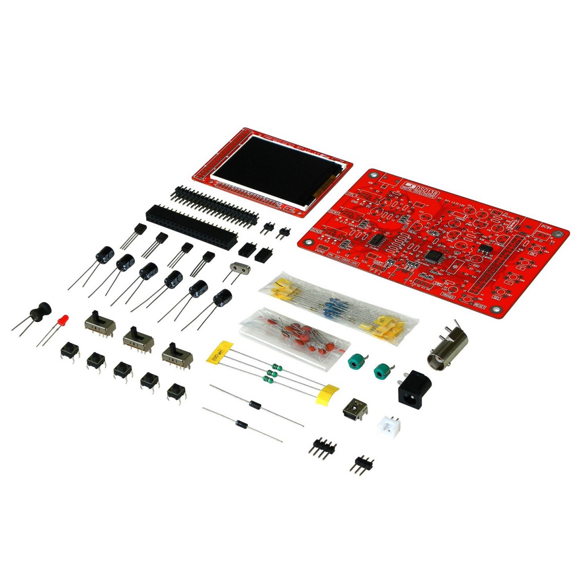 Nooelec JYETech DIY Oscilloscope Kit DSO138 Oscilloscopes Test Equipment