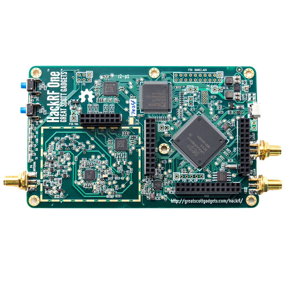 Nooelec HackRF One Software Defined Radio, ANT500 & SMA Adapter Bundle for  HF, VHF & UHF. Includes SDR with 1MHz-6GHz Frequency Range & 20MHz  Bandwidth, ANT-500, and 4 SMA Adapters : Electronics 