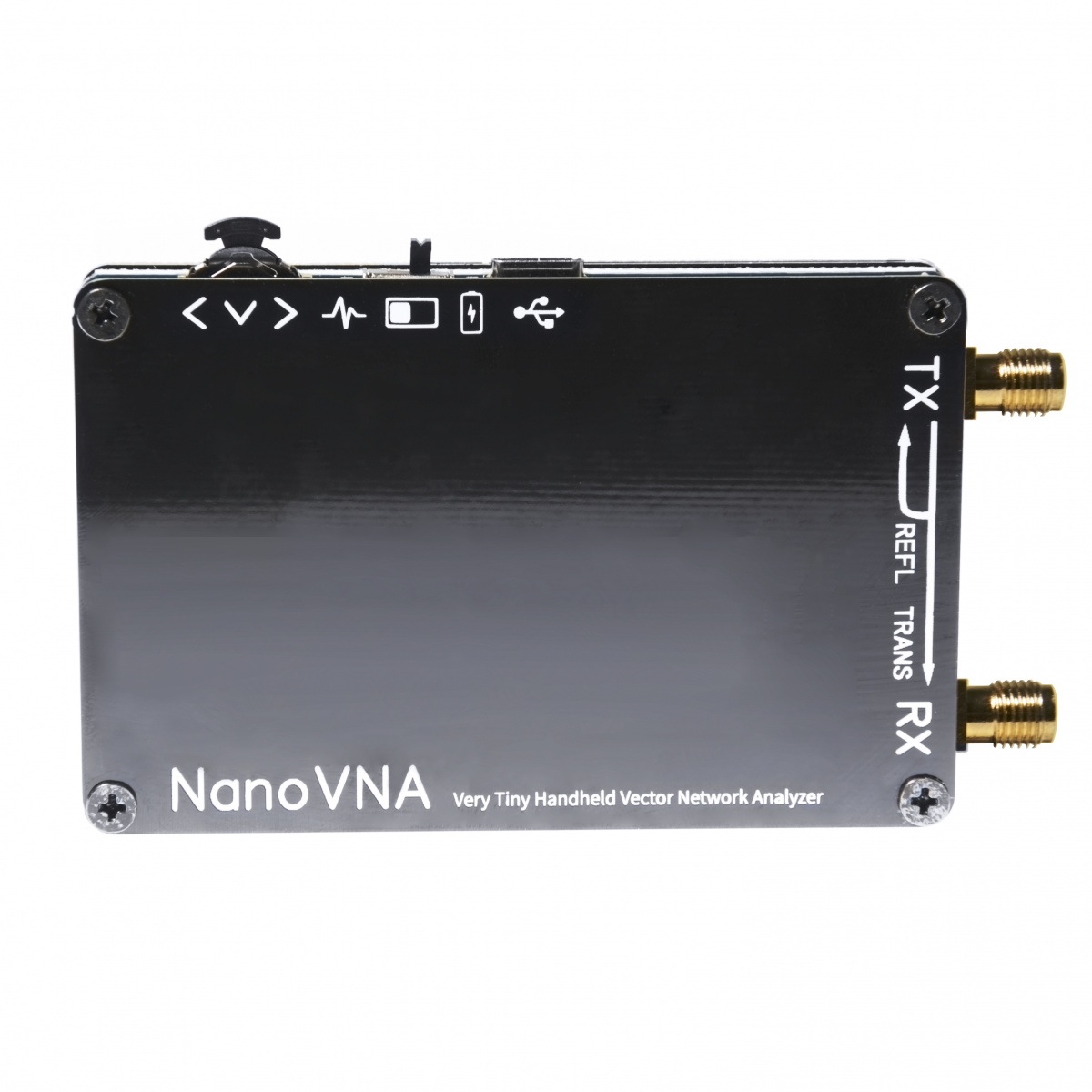 Nooelec NanoVNA-H 4 Premium Bundle EMI Shielding 4 LCD Vector Network Analyzer Kit from Authorized Distributor with 50kHz-1.5GHz+ Portable VNA 6pc Attenuator Kit and Much More! Calibration Kit