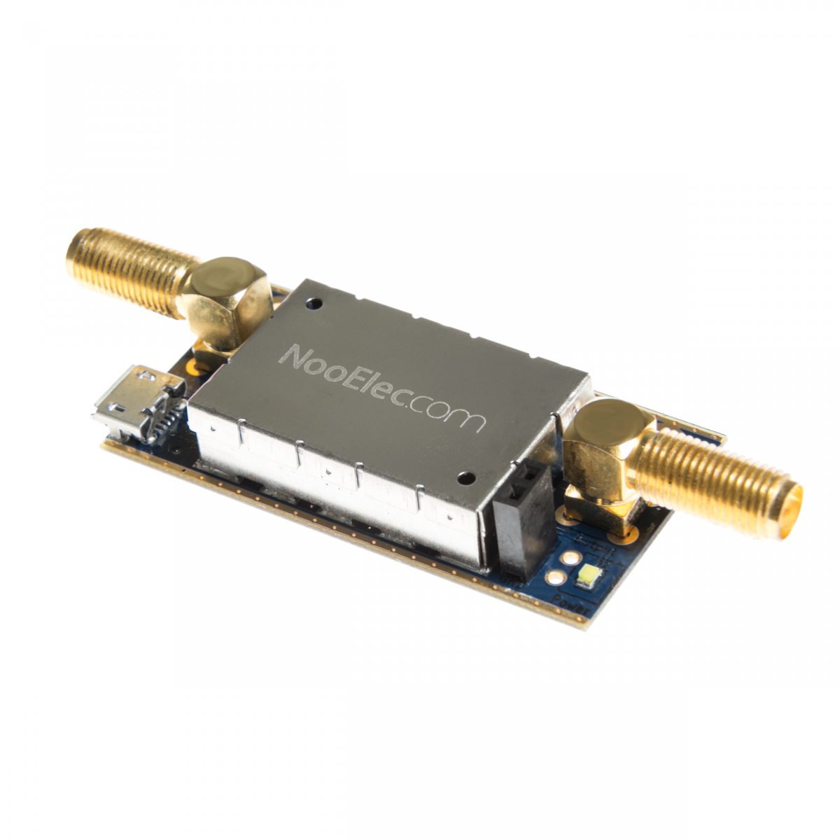 Nooelec SAWbird IR - Premium Dual Ultra-Low Noise Amplifier (LNA) & SAW Filter Module for Iridium and Inmarsat applications. 1620MHz center frequency