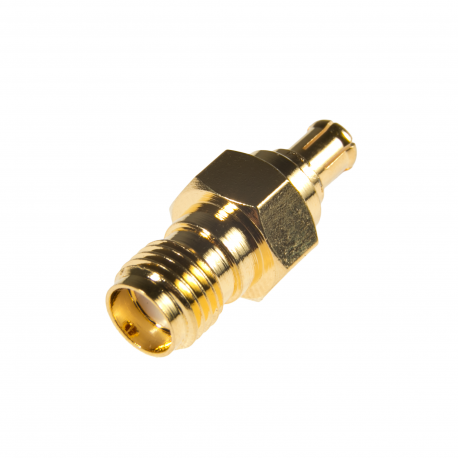 Male MCX to Female SMA Adapter