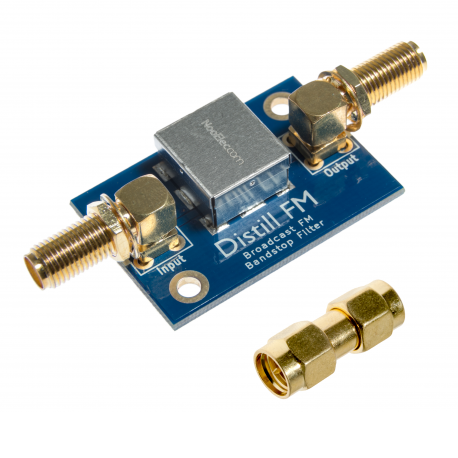 Distill:FM Barebones - Broadcast FM Bandstop Filter for Software Defined Radio Applications