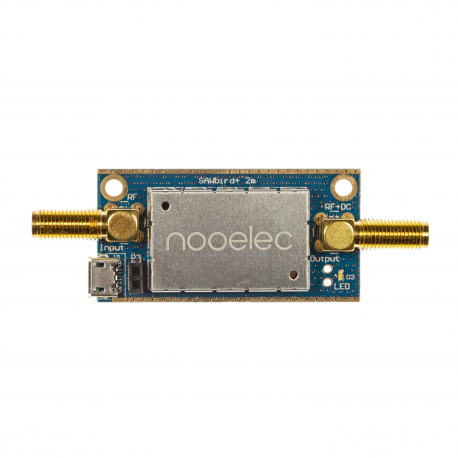Nooelec SAWbird+ 2m Barebones - Premium Dual Ultra-Low Noise Amplifier (LNA) & SAW Filter Module for 2-Meter Amateur Radio Band Applications. 145MHz Center Frequency