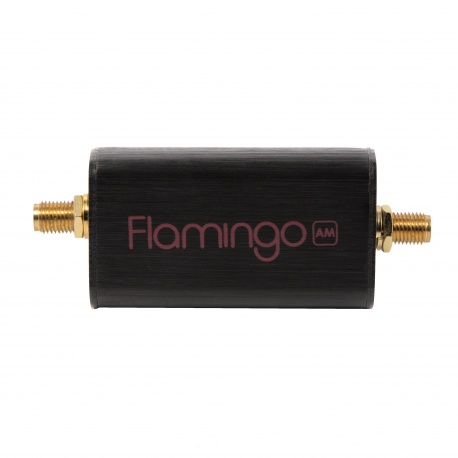 Flamingo+ AM - High Attenuation Broadcast AM Bandstop (Notch) Filter v2 for Software Defined Radio (SDR) Applications. Blocks 300kHz to 1900kHz on Connected Device