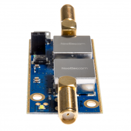 Nooelec SAWbird+ IR Barebones - Premium SAW Filter & Cascaded Ultra-Low Noise LNA Module for Iridium and Inmarsat Applications. 1620MHz Center Frequency