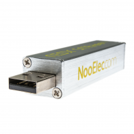 Nooelec NESDR SMArTee XTR SDR - Premium RTL-SDR w/ Extended Tuning Range, Aluminum Enclosure, Bias Tee, 0.5PPM TCXO, SMA Input