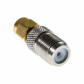 Male SMA to Female F-Connector Adapter