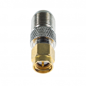 Male SMA to Female F-Connector Adapter