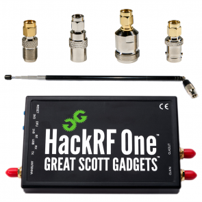 Nooelec HackRF One Software Defined Radio (SDR), ANT500 & SMA Antenna Adapter Bundle