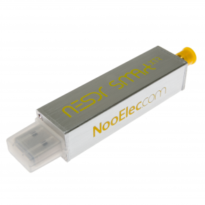 Nooelec NESDR SMArt XTR SDR - Premium RTL-SDR w/ Extended Tuning Range, Aluminum Enclosure, 0.5PPM TCXO, SMA Input