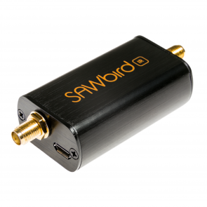 Nooelec SAWbird IR - Premium Dual Ultra-Low Noise Amplifier (LNA) & SAW Filter Module for Iridium and Inmarsat Applications. 1620MHz Center Frequency