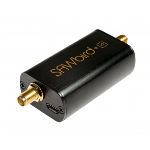 Nooelec SAWbird+ iO - Premium SAW Filter & Cascaded Ultra-Low Noise LNA Module for L-Band (Inmarsat AERO/STD-C) Applications. 1542MHz Center Frequency