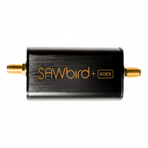 Nooelec SAWbird+ GOES - Premium SAW Filter & Cascaded Ultra-Low Noise LNA Module for NOAA (GOES/LRIT/HRIT/HRPT) Applications. 1688MHz Center Frequency