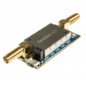 Nooelec SAWbird+ NOAA Barebones - Premium SAW Filter & Cascaded Ultra-Low Noise LNA Module for NOAA Applications. 137MHz Center Frequency