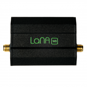 Nooelec LaNA WB - Ultra-Low Noise Amplifier (LNA) Module for RF & Software Defined Radio (SDR) with Enclosure & Accessories. Wideband 300MHz-8000MHz Frequency Capability w/ BiasTee & USB Power Options