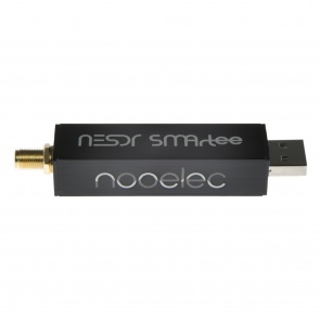 Nooelec NESDR SMArTee v2 SDR - Premium RTL-SDR w/ Aluminum Enclosure, Bias Tee, 0.5PPM TCXO, SMA Input. RTL2832U & R820T2-Based