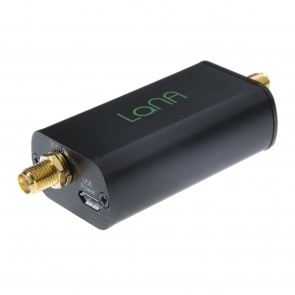 Nooelec LaNA - Wideband Ultra Low-Noise Amplifier (LNA) Module w/ Enclosure & Accessories. 20MHz-4GHz Capability w/ Bias-Tee, USB & DC Power Options