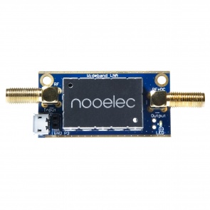 Nooelec LaNA Barebones - Wideband Ultra Low-Noise Amplifier (LNA) Module.  20MHz-4GHz Capability w/ Bias-Tee, USB & DC Power Options