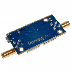 Nooelec SAWbird+ IR Barebones - Premium SAW Filter & Cascaded Ultra-Low Noise LNA Module for Iridium and Inmarsat Applications. 1620MHz Center Frequency