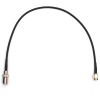 Male PAL to Male SMA pigtail cable, RG-316, 0.5' length